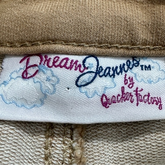 Dream Jeannes by Quacker Factory tan pants, size 14, embellished, stretch - Picture 7 of 10